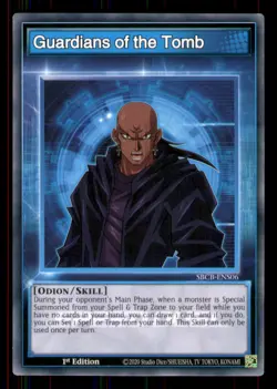 Yugioh Guardians of the Tomb #SBCB-ENS06 Lightly played - Image 1