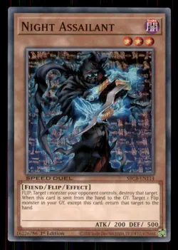 Yugioh Night Assailant #SBCB-EN114 LP - Image 1