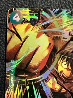 One Piece Monkey.D.Luffy PRB02-005 SR Alt Art Full Art Foil - Image 5