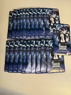 Union Arena (Solo Leveling) Sleeved Booster Packs English (Lot Of 21) Fast Ship! - Image 1