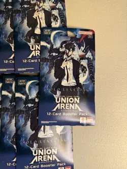 Union Arena (Solo Leveling) Sleeved Booster Packs English (Lot Of 21) Fast Ship! - Image 2