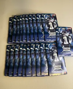 Union Arena (Solo Leveling) Sleeved Booster Packs English (Lot Of 21) Fast Ship! - Image 4