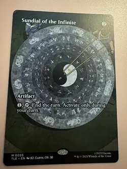 Sundial of the Infinite - Borderless - Avatar the Last Airbender (MTG) - Image 1