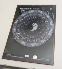 MTG ~ Sundial of the Infinite (Borderless) Avatar: The Last Airbender NM Mythic - Image 1