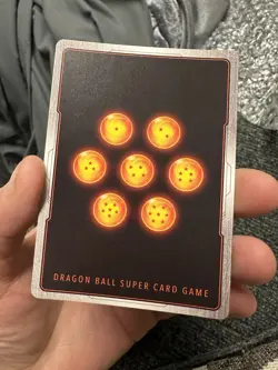 Dragon Ball Super Bandai Son Goku GT SCR Foil Battle Card FB07-122 Triple Strike - Image 2