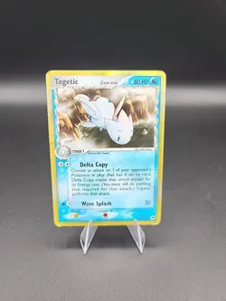 Togetic Pokemon TCG Card English ex Dragon Frontiers Togetic 11/101 Holo Rare LP - Image 1