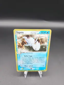 Togetic Pokemon TCG Card English ex Dragon Frontiers Togetic 11/101 Holo Rare LP - Image 2
