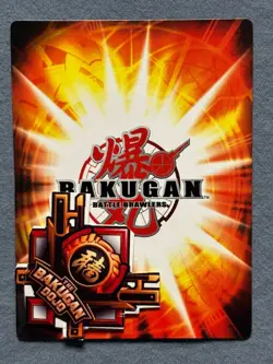 Bakugan Battle Brawlers G-Power Bonus Blue Ability Card 34/48b Ventus Harpus - Image 3