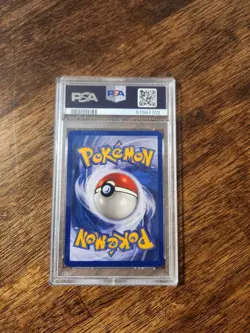 Bulbasaur 44/102 Base Set Unlimited Common Card 1999 PSA 10 - Image 2