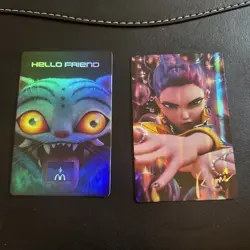 McDonald’s K-POP Demon Hunters The Huntrix Meal - Rumi Photo Card + VIP Code - Image 1