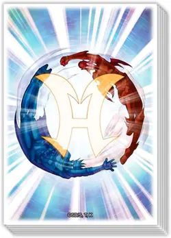 Yu-Gi-Oh! Elemental Hero Card Sleeves (50-Pack) - Konami Clear - Image 2