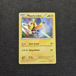 Pokemon TCG XY Trainer Kit Box Holo Pikachu Libre Card 30/30 - Image 1