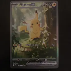 Pikachu EX 276/217- SIR - Ascended Heroes Pokemon TCG Near Mint Pack Fresh - Image 1