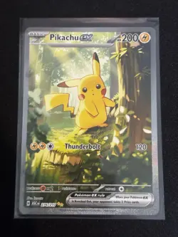 Pikachu EX 276/217- SIR - Ascended Heroes Pokemon TCG Near Mint Pack Fresh - Image 1