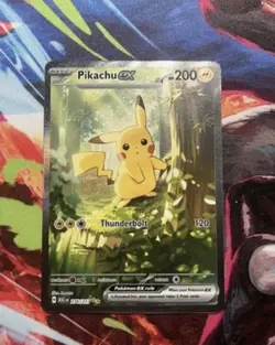 Pikachu EX 276/217- SIR - Ascended Heroes Pokemon TCG Near Mint Pack Fresh - Image 1