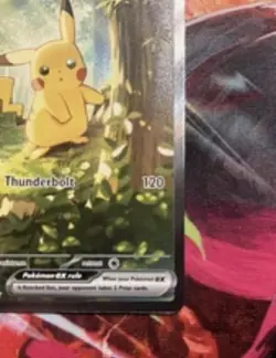Pikachu EX 276/217- SIR - Ascended Heroes Pokemon TCG Near Mint Pack Fresh - Image 2