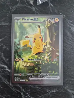 Pikachu EX 276/217- SIR - Ascended Heroes Pokemon TCG Near Mint Pack Fresh - Image 1