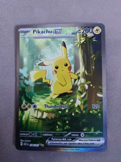 Pikachu EX 276/217- SIR - Ascended Heroes Pokemon TCG Near Mint Pack Fresh - Image 1