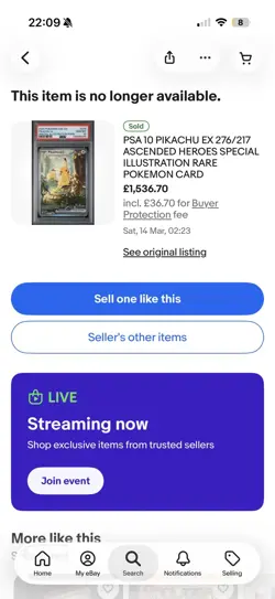Pikachu EX 276/217 - SIR - Pokemon TCG Ascended Heroes - English - Image 2