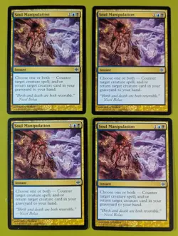 Soul Manipulation x4 Alara Reborn 4x Playset Magic the Gathering MTG - Image 1