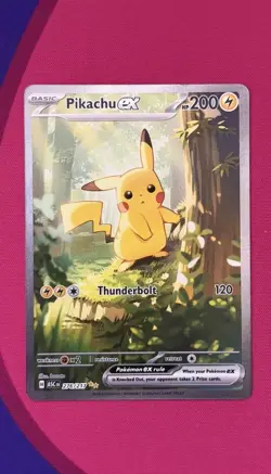 Pikachu Ex 276/217 SIR Ascended Heroes Pokemon Card - Image 1