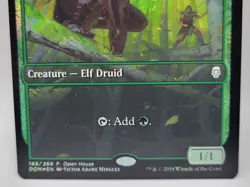 Llanowar Elves FOIL Promo Dominaria Open House MTG NM Elf Druid Mana Ramp - Image 3