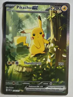 Pikachu EX 276/217 SIR Ascended Heroes Pokemon English - BEAUTIFUL CENTERING - Image 1