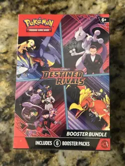 Pokemon Scarlet & Violet Destined Rivals Booster Bundle Box Sealed - Image 1