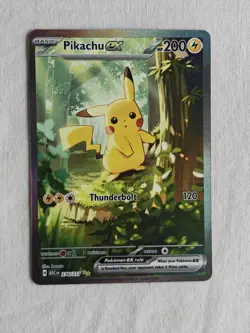 Pikachu EX 276/217- SIR - Pokemon Ascended Heroes Mint condition Pack Fresh 🔥 - Image 1