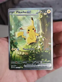 Pikachu EX 276/217- SIR - Pokemon Ascended Heroes Mint condition Pack Fresh 🔥 - Image 3