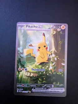Pokemon Pikachu Ex SIR Ascended Heroes 276/217 - Image 1