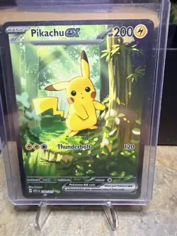 Pokemon TCG Pikachu EX 276/217 SIR Ascended Heroes - Gem Mint - Image 1