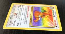 Dragonite Fossil Non-Holo Rare 19/62 Pokemon Card - Image 3