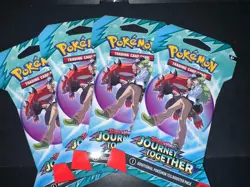 Pokemon Journey Together Sleeved Booster Pack - Image 1