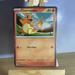 Pokemon Ascended Heroes Charmander 20/217 Cosmo Holo Promo LP - Image 1
