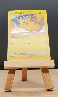 Pokemon Pikachu SM157 Promo Rare Holo Black Star Promo Mint - Image 3