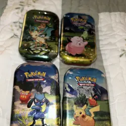 Pokemon Ascended Heroes Mini Tin Set 2026 Sealed New - Image 4