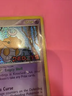 SHEDINJA 14/107 EX DEOXYS REVERSE HOLO STAMPED POKEMON TCG 2005 - Image 3