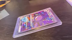 Pokemon Team Rocket's Crobat ex 127/098 Sv10 SAR Holo (KOREAN) 310 HP - Image 2