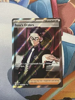 Boss's Orders Corbeau 256/217 Me Ascended Heroes Pokemon Pokemon Full Art Bosses - Image 1