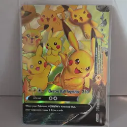 Pokemon Pikachu V-Union SWSH142 Promo Holo Full Art 250 HP Electro Ball - Image 1