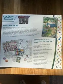 Pokemon TCG Scarlet & Violet 151 Elite Trainer Box Pokemon Center Edition 820650853159 - Image 2