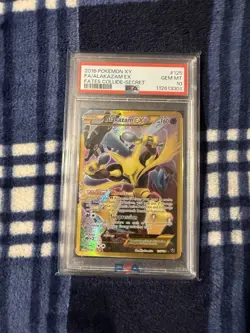 PSA10 2016 Pokemon Xy Fates Collide Fa/Alakazam Ex #125 - Image 1
