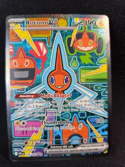 Rotom ex 126/094 Holo Pokemon -PFL- Mega Evolution Phantasmal Flames - NM - Image 1