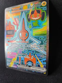 Rotom ex 126/094 Holo Pokemon -PFL- Mega Evolution Phantasmal Flames - NM - Image 2