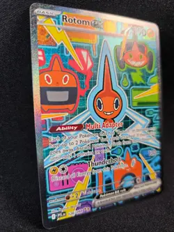 Rotom ex 126/094 Holo Pokemon -PFL- Mega Evolution Phantasmal Flames - NM - Image 3