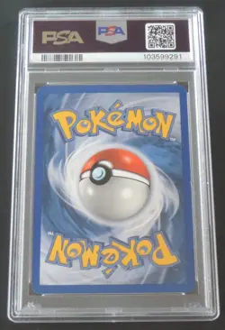 PSA 9 2005 POKEMON EX EMERALD * 4 SWIRLS * FIGHTING ENERGY HOLO #106 RARE !!! - Image 2