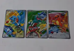 Pokemon TCG First Partner Kanto Promos Charmander Bulbasaur & Squirtle - Image 1