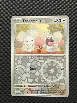 Pokemon Scarlet & Violet - Tandemaus - 159/198 - Reverse Holo - M/NM - Image 2
