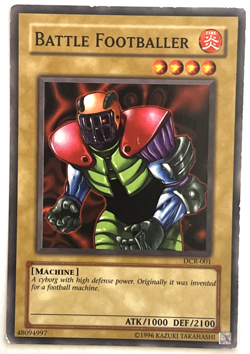 YuGiOh! - Battle Footballer - DCR-001 - Unlimited - Common - Image 1